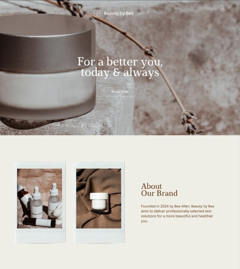 beauty by bea website